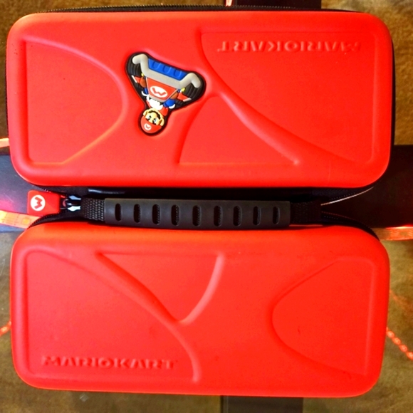 Nintendo Switch - Red Mario Kart Carrying Case with Extras 🎯 - Picture 2 of 6